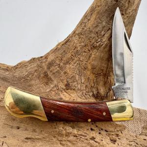 Boy Scout Lock Back Folding Hunter Pocket Knife Single Clip Point Blade 181