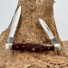 Case XX 6233 SS 2 Blade 2002 Stockman Brown Delrin Folding Pocket Knife (190)