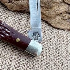 Case XX 6233 SS 2 Blade 2002 Stockman Brown Delrin Folding Pocket Knife (190)