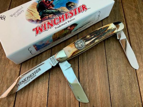 Winchester by Blue Grass Cutlery Stockman Stag 2022