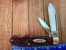 Marble MSA Gladstone MI Easy Open Jack Brown Italian Jigged Bone 2001 Slightly Used 