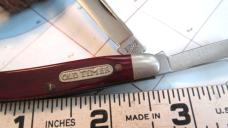 VTG SCHRADE USA 108OT Old Timer Red Bone #0915 Small 3 Blade Stockman