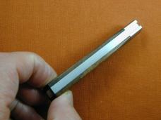 Dollar Knife Co. Franciscan Walnut with Black Shield Jack Knife NMIB from Cooper Cutlery USA FWBLS