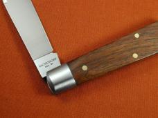 Dollar Knife Co. Franciscan Walnut with Black Shield Jack Knife NMIB from Cooper Cutlery USA FWBLS