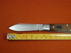 Dollar Knife Co. Franciscan Walnut with Black Shield Jack Knife NMIB from Cooper Cutlery USA FWBLS