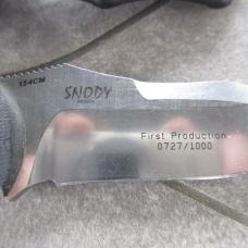 Benchmade 220 Resistor Snody Fixed Blade Knife 154CM 2007 First Production 0727/1000