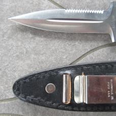 Vintage Kershaw 1006 Amphibian Fixed Blade Boot / Dagger Knife W/Sheath