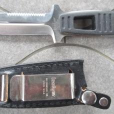 Vintage Kershaw 1006 Amphibian Fixed Blade Boot / Dagger Knife W/Sheath