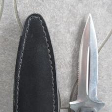 Vintage Kershaw 1006 Amphibian Fixed Blade Boot / Dagger Knife W/Sheath