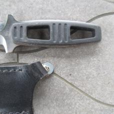 Vintage Kershaw 1006 Amphibian Fixed Blade Boot / Dagger Knife W/Sheath