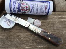Great Eastern Cutlery 862125SS Boomtown Barlow Classic Brown Sawcut Bone