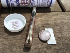 Great Eastern Cutlery 862125SS Boomtown Barlow Classic Brown Sawcut Bone