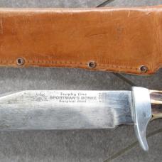 Carl Schlieper Eye Brand Trophy Line Sportsman's Bowie Knife  #357, Surgical Steel made in Solingene