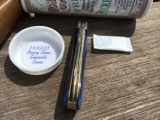Great Eastern Cutlery 143223 Northfield Gentleman Jack Navy Blue Smooth Bone