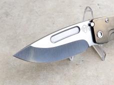Medford Slim Midi Marauder Folding Knife Bronze Titanium Handle S35VN Blade - New