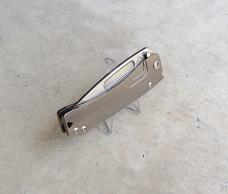 Medford Slim Midi Marauder Folding Knife Bronze Titanium Handle S35VN Blade - New