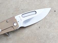 Medford Slim Midi Marauder Folding Knife Bronze Titanium Handle S35VN Blade - New