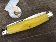Great Eastern Cutlery 818222 Northfield Texas Rose Coon Skinner Smooth Yellow Rose Bone