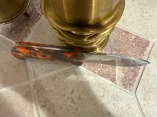 Hand Made Carbon Steel Full Tang Drop Point Fixed Blade Knife