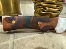 Hand Made Carbon Steel Full Tang Fixed Blade Hunting Knife Large Heavy Duty