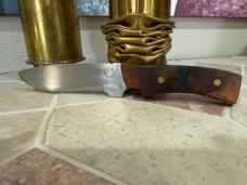 Hand Made Carbon Steel Full Tang Fixed Blade Hunting Knife Large Heavy Duty