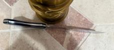 Hand Made Carbon Steel Full Tang Fixed Blade Kitchen Field or Camp Chopper Knife