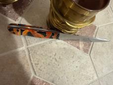 Hand Made Carbon Steel Full Tang Fixed Blade Knife