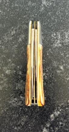 Great Eastern Cutlery Northfield 251208 LPB Long Pull Barlow Burnt Stag GEC 25