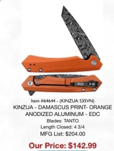 Case XX 2023 Orange Kinzua 