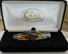 Case XX 2012 Small Stockman Red Stag with worked bolsters