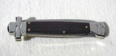 NEW A.G.A. CAMPOLIN 9" MALTESE WITH BEAUTIFUL EXOTIC AFRICAN EBONY WOOD HANDLES MANAGO ITALY