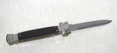 NEW A.G.A. CAMPOLIN 9" MALTESE WITH BEAUTIFUL EXOTIC AFRICAN EBONY WOOD HANDLES MANAGO ITALY