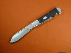 Kroo Buffalo Horn Easy Open Teardrop Jack Knife 4" Closed RWL34 SS Blade Custom Made in South Africa
