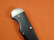 Kroo Buffalo Horn Easy Open Teardrop Jack Knife 4" Closed RWL34 SS Blade Custom Made in South Africa