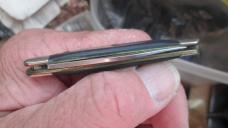 RARE VTG SEARS USA 95422 Small Black Linerlock Knife