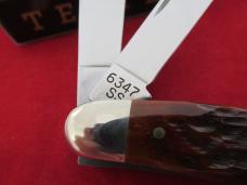 Case XX 1997 Red Bone Stockman Pattern # 6347 SS 