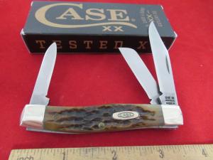Case XX 1991Red Bone Stockman Missing Dot Pattern 63032 SS