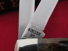 Case XX 1991Red Bone Stockman Missing Dot Pattern # 63032  SS 