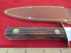 Kutmaster Utica Cutlery Bone Handle Fixed Blade 