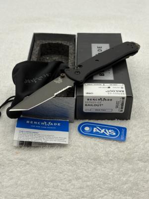 Benchmade 537SGY-03 Bailout Prototype June 2023 New In Box Made In USA
