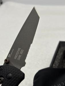 Benchmade 537SGY-03 Bailout Prototype June 2023 New In Box Made In USA
