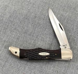 WR Case amp Sons Lockback Folding Hunter 6165-L SAB SSP 10 dot 1980