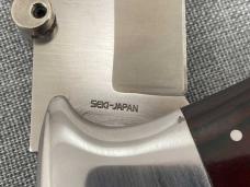 Al Mar SERE Attack III – pattern 3003-A – Folding Lockback Combat Knife w/ Sheath – Micarta