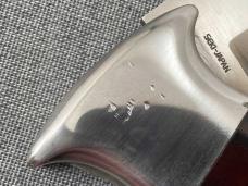 Al Mar SERE Attack III – pattern 3003-A – Folding Lockback Combat Knife w/ Sheath – Micarta
