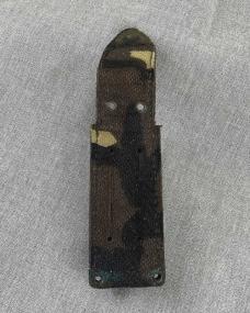 Al Mar SERE Attack III – pattern 3003-A – Folding Lockback Combat Knife w/ Sheath – Micarta