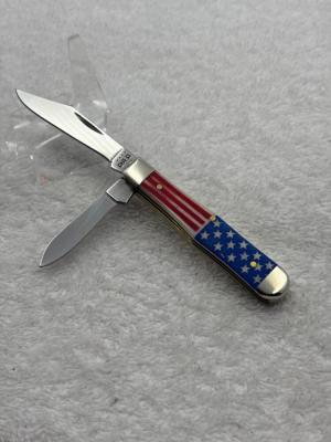 Case XX 2 Blade Small Coke Bottle Knife Pattern 6225 12 SS Made In USA 8 Dot 10