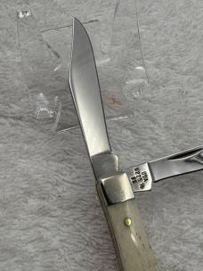 Case XX 2 Blade Small Coke Bottle Knife Pattern 6225 1/2 SS Made In USA 8 Dot (#10)