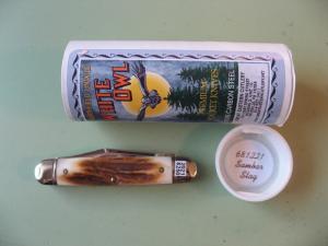 GREAT EASTERN NORTHFIELD 681221 WHITE OWL SAMBAR STAG
