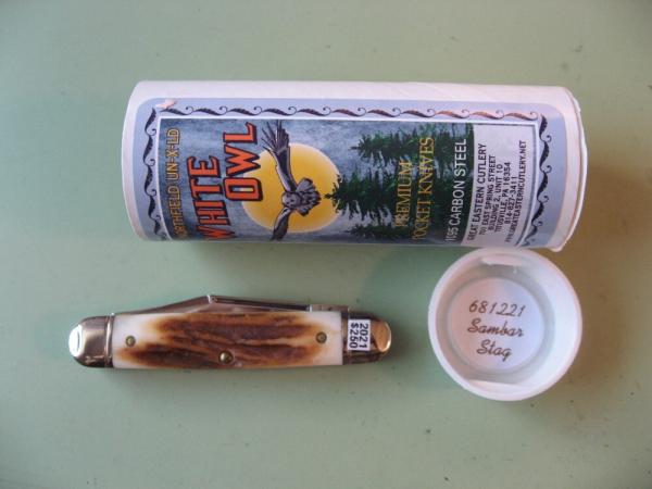 GREAT EASTERN NORTHFIELD 681221 WHITE OWL SAMBAR STAG