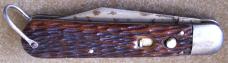 SCHRADE CUT. CO. WALDEN N.Y. SWITCHBLADE Knife with bail WW2 use ??